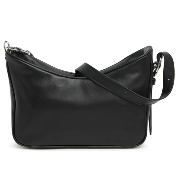 NWT $395 MARC JACOBS Tempo Baguette Shoulder Bag in Black! - Picture 3 of 9